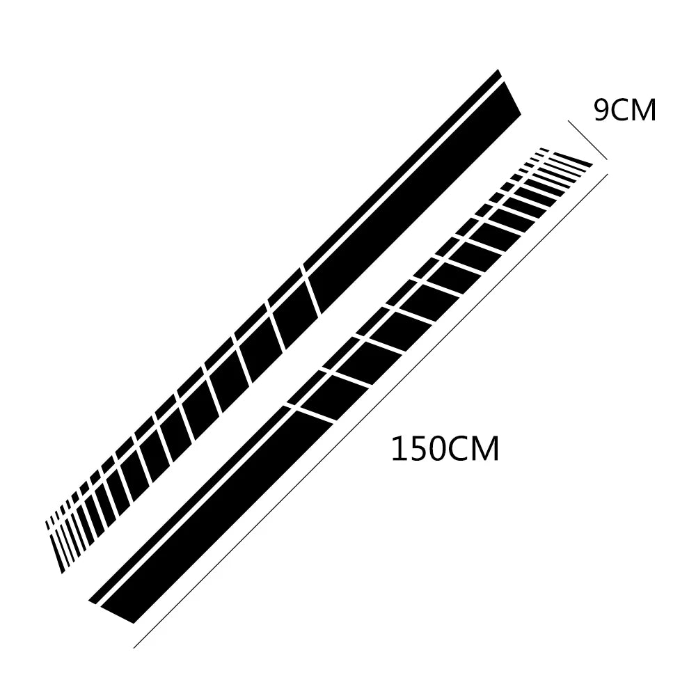 Car Side Stickers For Audi BMW Ford Volkswagen Toyota Renault Peugeot Mercedes Honda Mini Auto Vinyl Film Car Tuning Accessories
