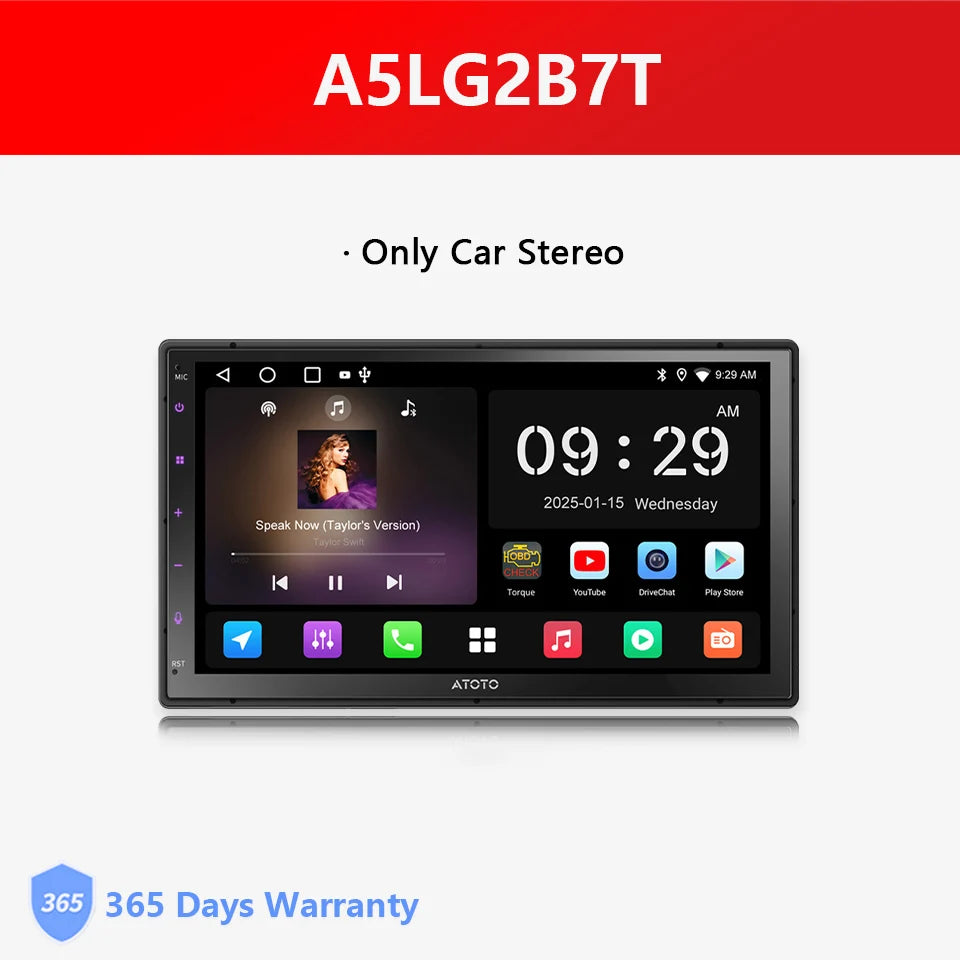 ATOTO 7 inch 2Din Android Car Multimedia Player Carplay Screen Android Auto Bluetooth Radio Double 2 Din Car Stereo A5L A5 Lite