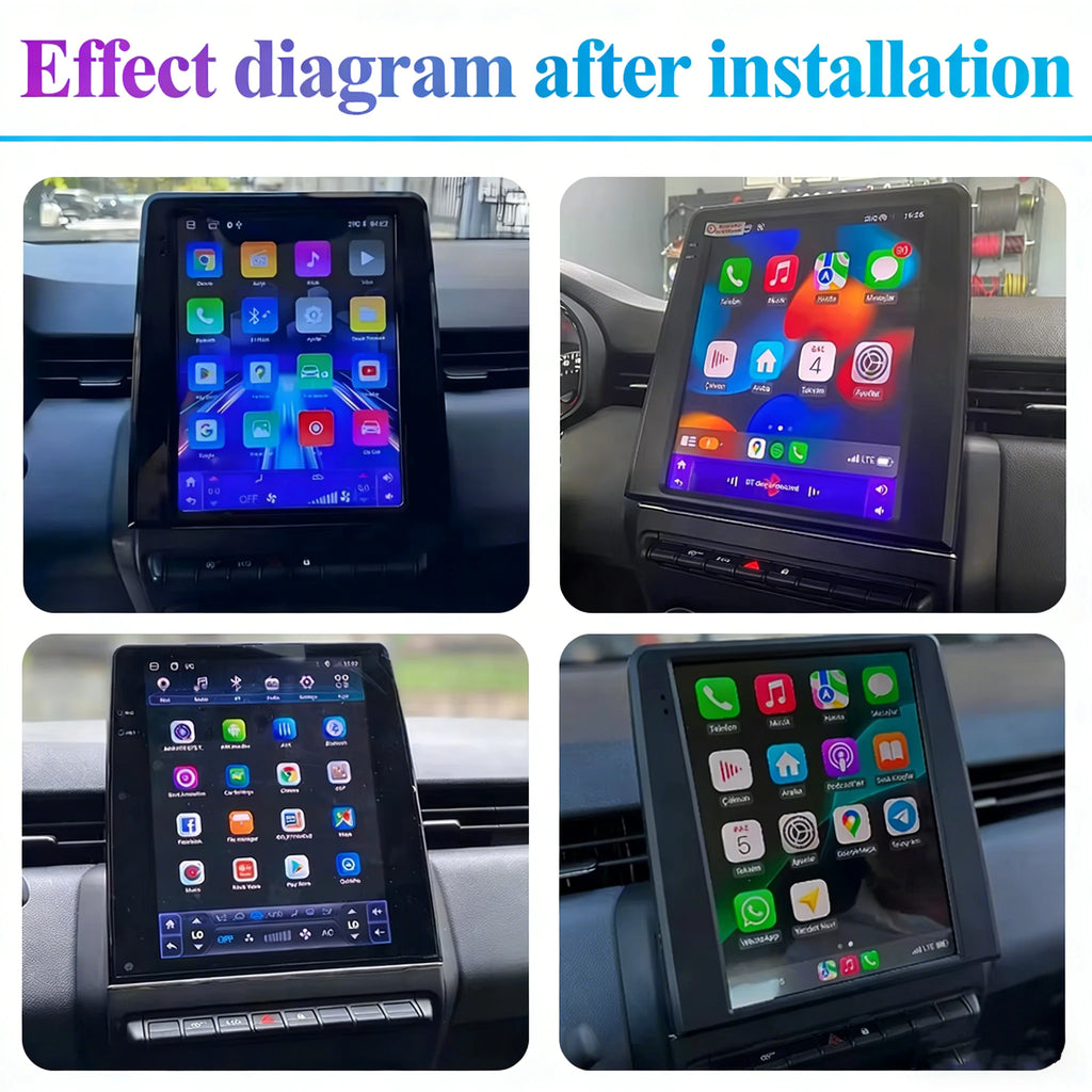 For Renault Clio5 CLIO 5 2019 - 2021 Car Radio Carplay Navigation GPS Stereo Android Auto Screen Bluetooth Multimedia Player 5G