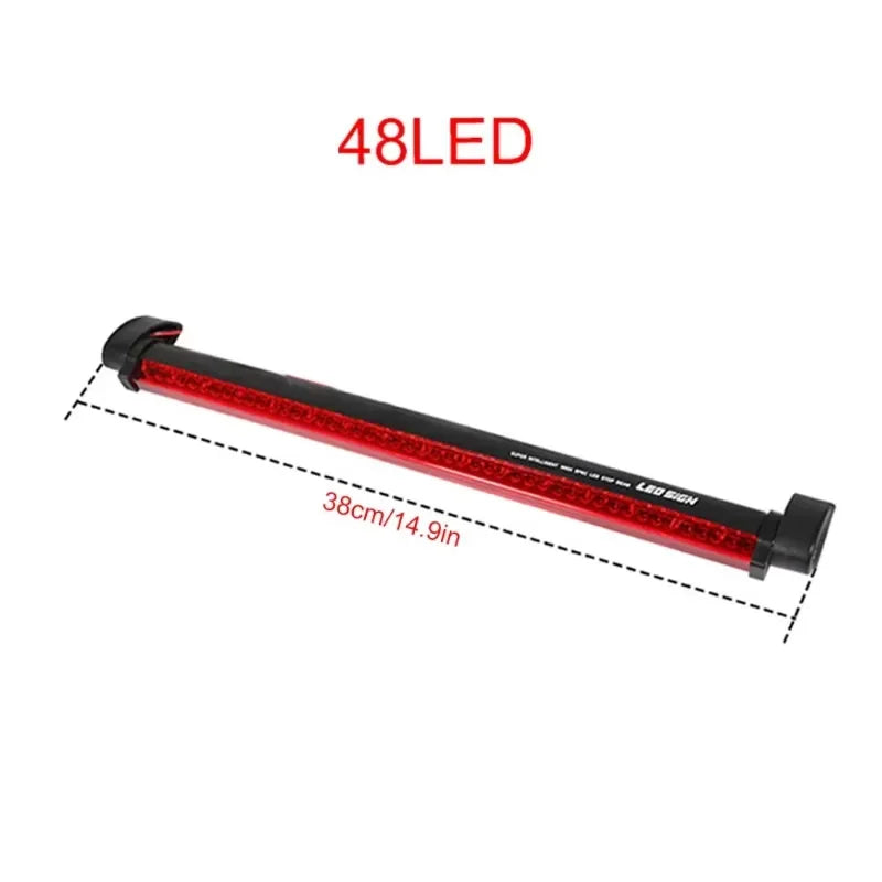 TRD For LED Third Brake Light Strip High Parking Warning Truck Universal Rear Parking Signal Light 12V Red