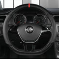 Universal D Shape Car Steering Wheel Cover Breathable Anti Slip Car Decoration Suitable 37-38cm Steering Wheel Cover Accessories