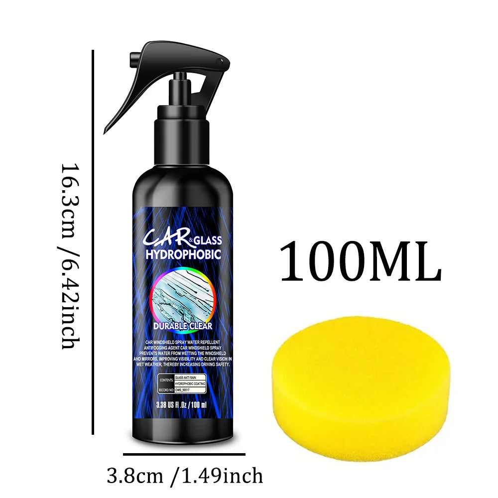 Car Water Repellent Spray Anti Rain Coating For Cars Glass Hydrophobic Anti-rain Car Liquid Windshield Mirror Auto Polish Kit