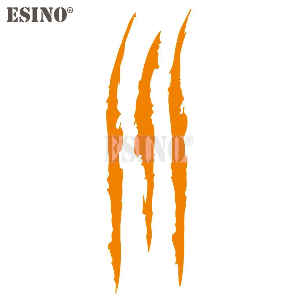 Car Styling Ghost Claw Scratch Stripe Marks Headlight Decal Vinyl Decal Auto Body Decorative Stickers PVC Carving Vinyl Decal