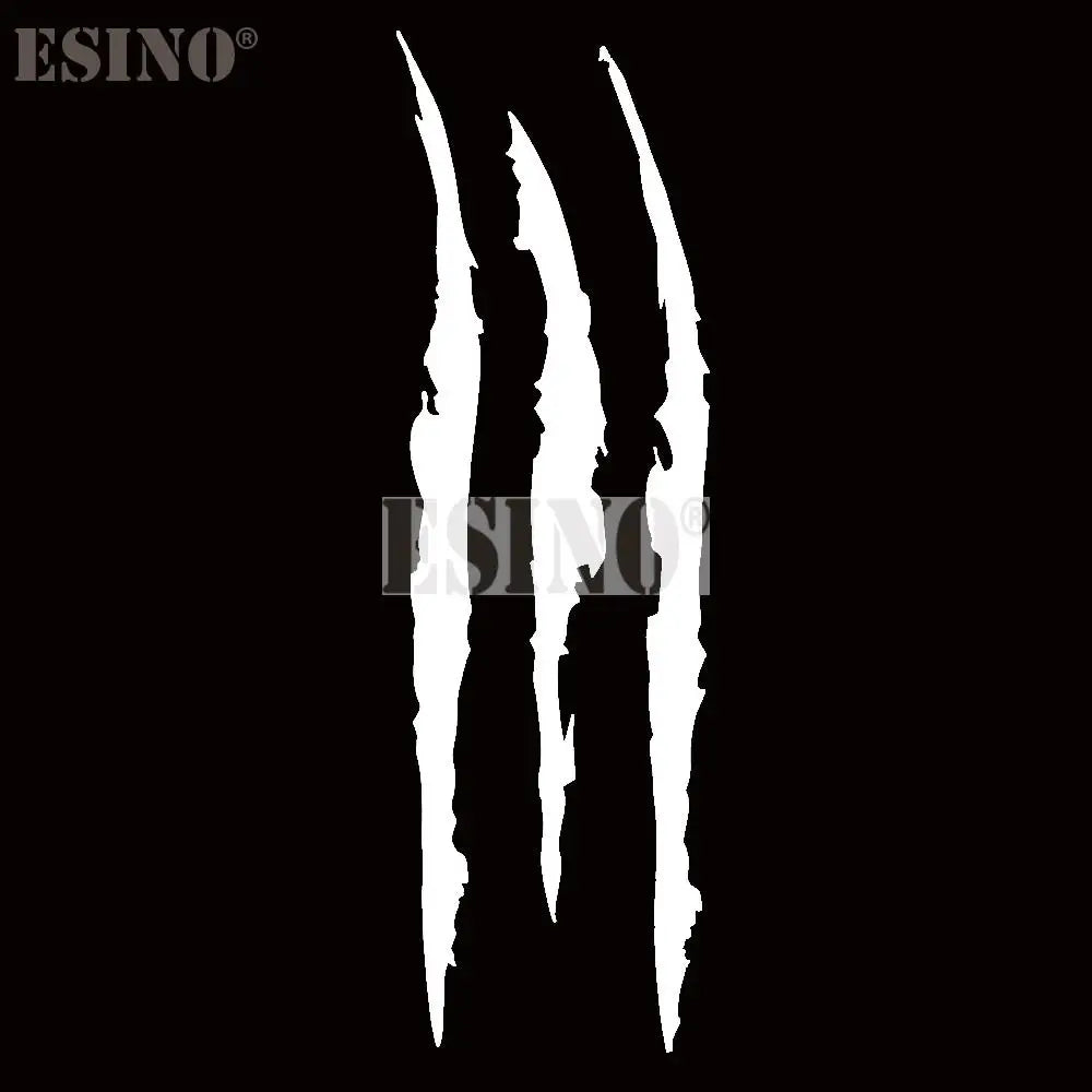 Car Styling Ghost Claw Scratch Stripe Marks Headlight Decal Vinyl Decal Auto Body Decorative Stickers PVC Carving Vinyl Decal