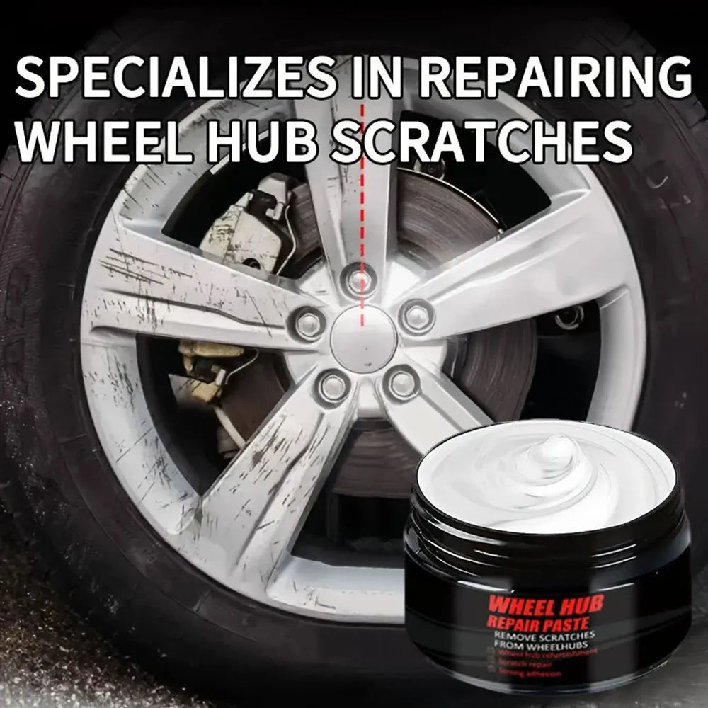 Alloy Wheel Hub Repair Scratch Remover Oxidation Cream Rust Protector Car Wheel Care Polishing Paste Rim Scratch Repair Paste