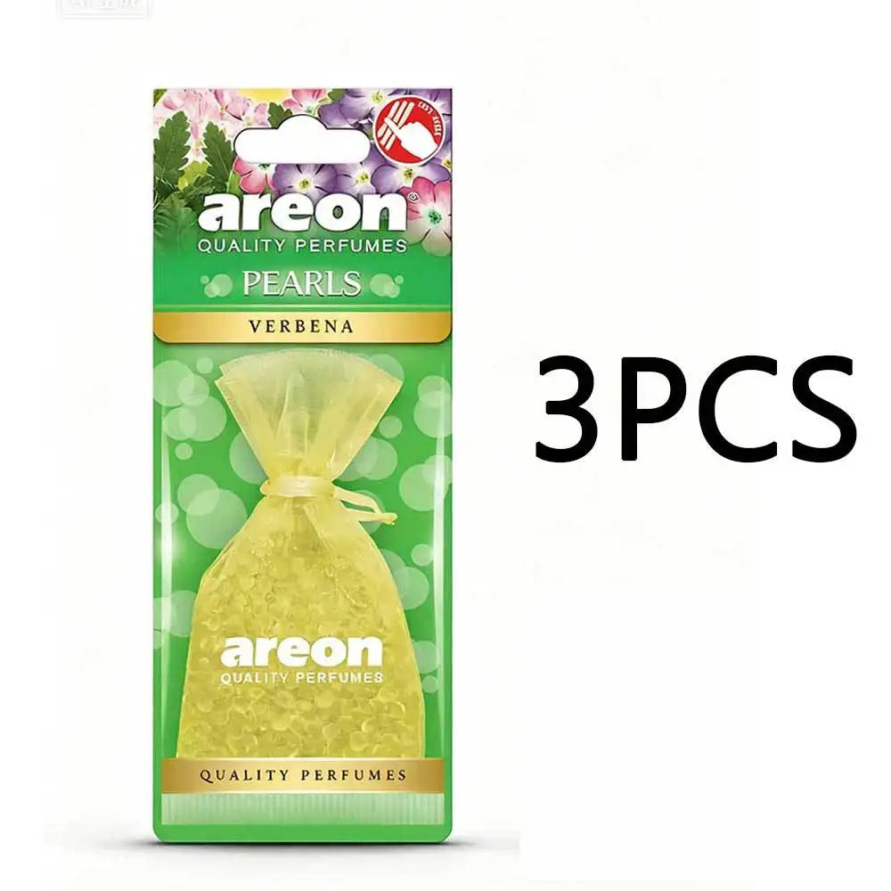 3PCS Car Air Freshener Pearls Hanging Decor, Quality Apple Cinnamon Perfume for Home Office Closet