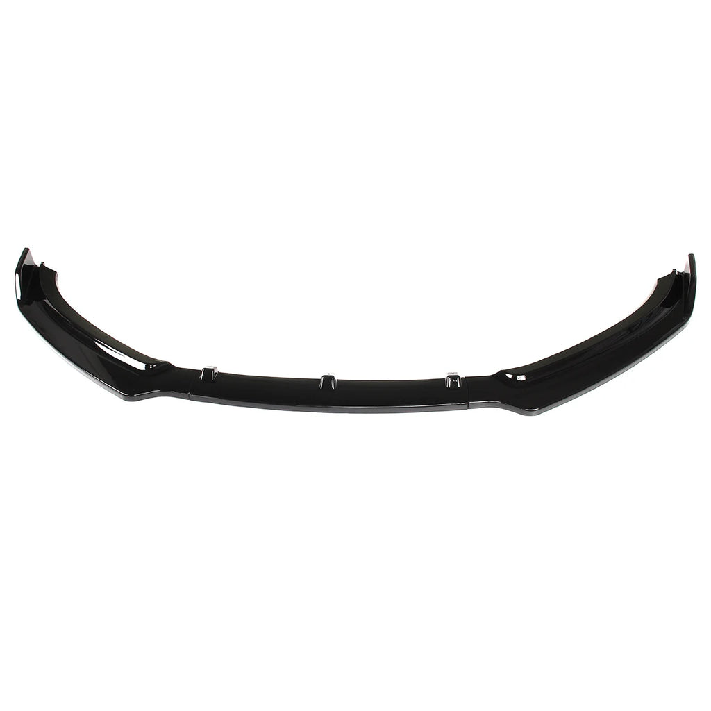 Black 3pcs Car Front Bumper Splitter Lip Diffuser Spoiler Protection Deflector Lips For Audi A4 B8.5 2013 2014 2015 2016