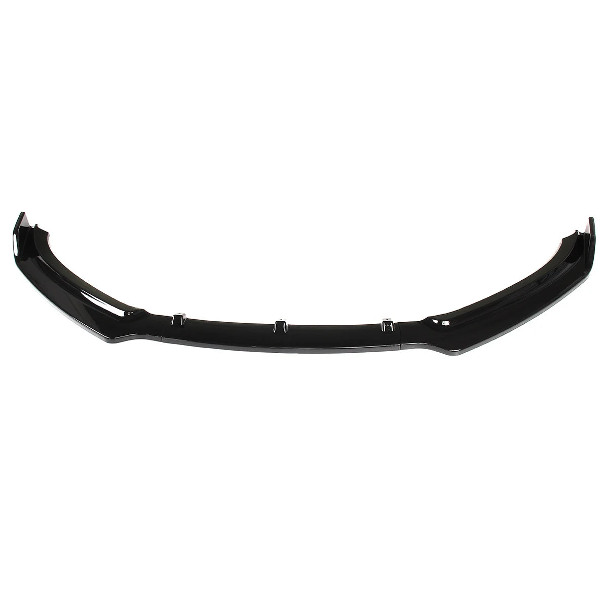 Black 3pcs Car Front Bumper Splitter Lip Diffuser Spoiler Protection Deflector Lips For Audi A4 B8.5 2013 2014 2015 2016