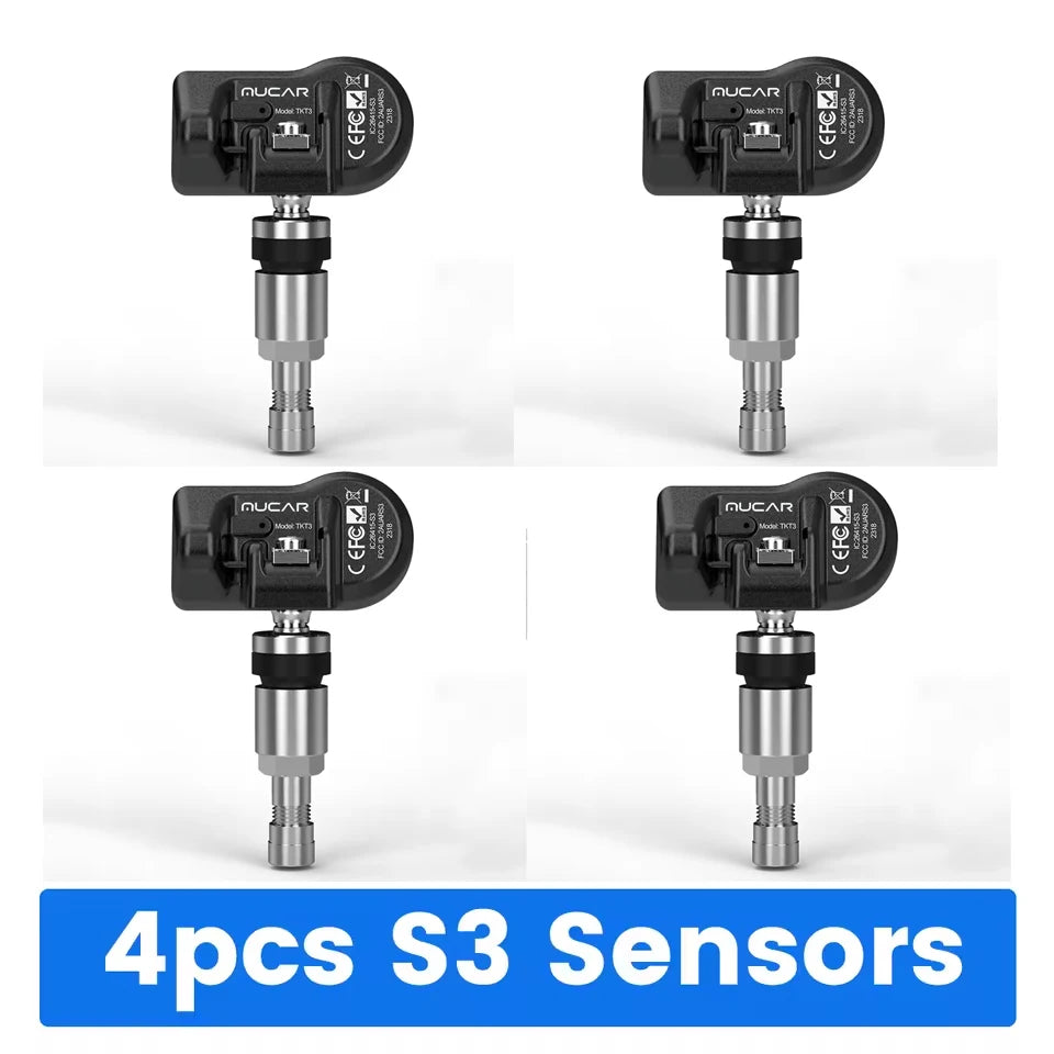 THINKCAR THINKTPMS S3 Car TPMS Tire Pressure Sensor 315MHz 433MHz Program Work with Thinkcar and Mucar tpms tool