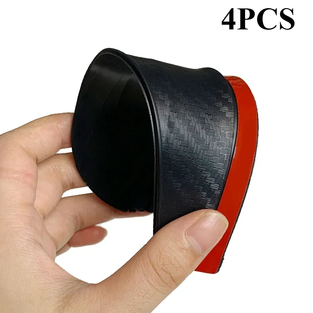 2/4PCS Car Rearview Mirror Rain Eyebrow Carbon Fiber Sun Shade Cover Rain Mirror Protector Clear Vision Tool for Car Accessories