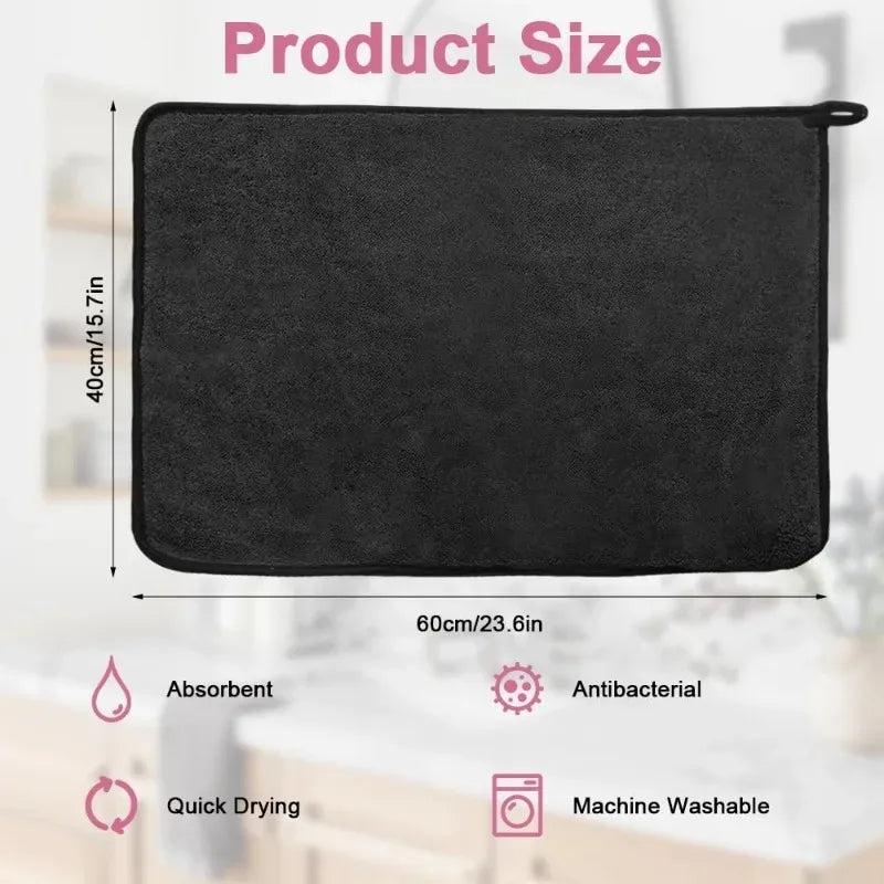 40x60CM/60x90CM Microfiber TowelsUltra-Thick Car Washing Towel Auto Extra Soft Rag Car Care Cleaning Drying Cloth New 2025