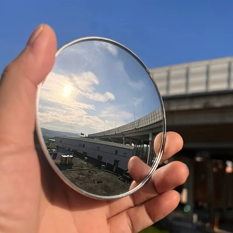 1PC Side Mirrors for Truck Car Blind Spot Mirror Round Convex Wide Angle Waterproof Baby Auto Rear View Mirrors Accessories