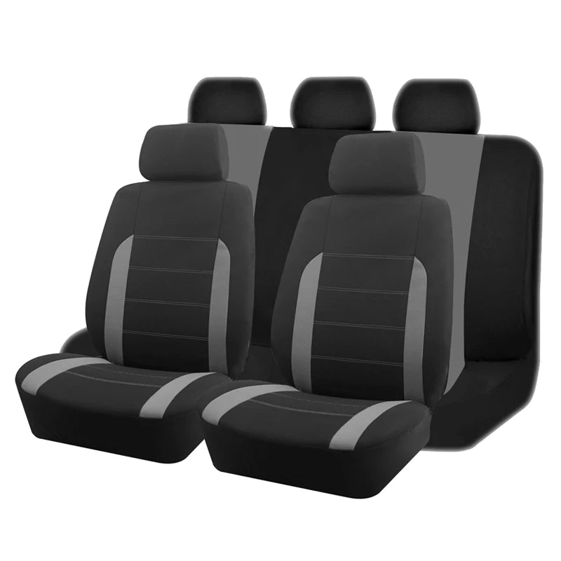 AUTOKING Universal Fabric Car Seat Covers Fit For Most Car Suv Truck Van Car Accessories Interior Seat Covers Car