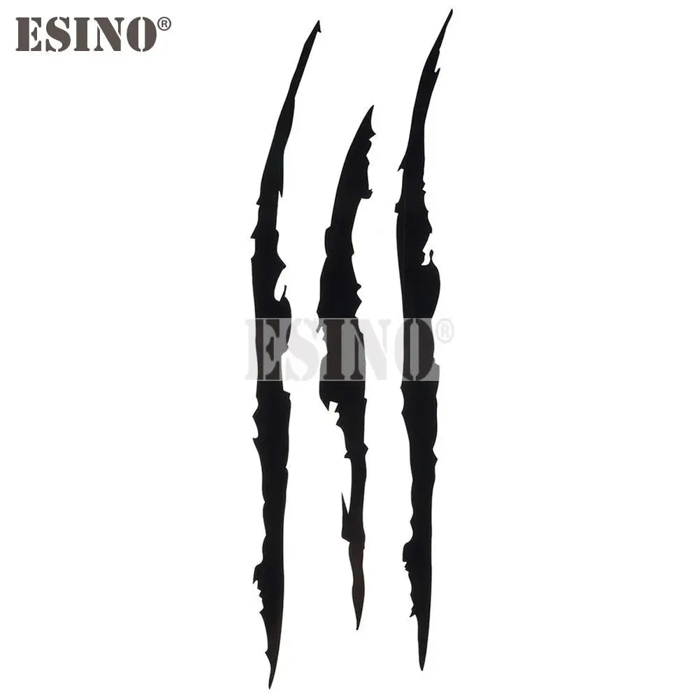 Car Styling Ghost Claw Scratch Stripe Marks Headlight Decal Vinyl Decal Auto Body Decorative Stickers PVC Carving Vinyl Decal