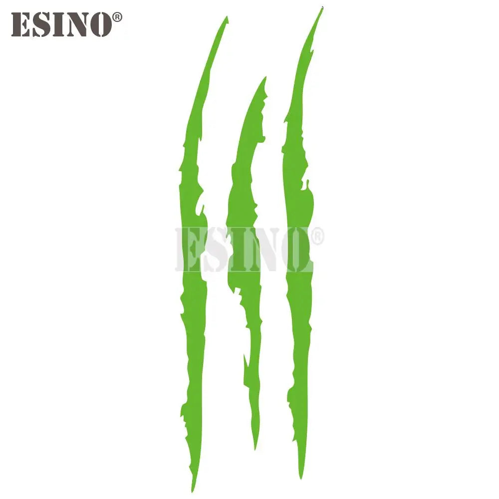 Car Styling Ghost Claw Scratch Stripe Marks Headlight Decal Vinyl Decal Auto Body Decorative Stickers PVC Carving Vinyl Decal