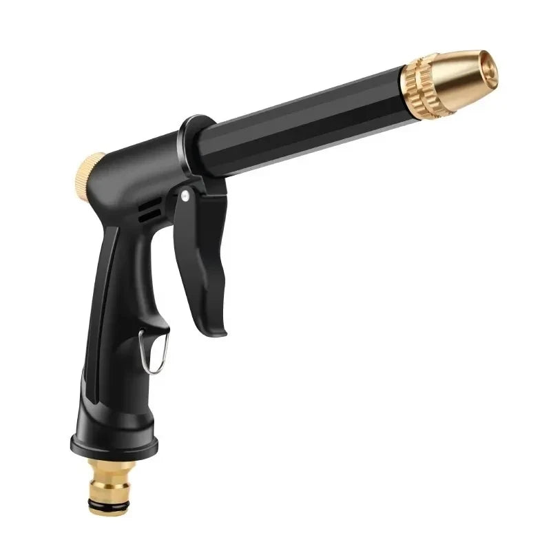 High-Pressure Water Gun Household Car Wash Water Black Car Wash Nozzle Diamond Water Watering Pipe Car Wash Gun