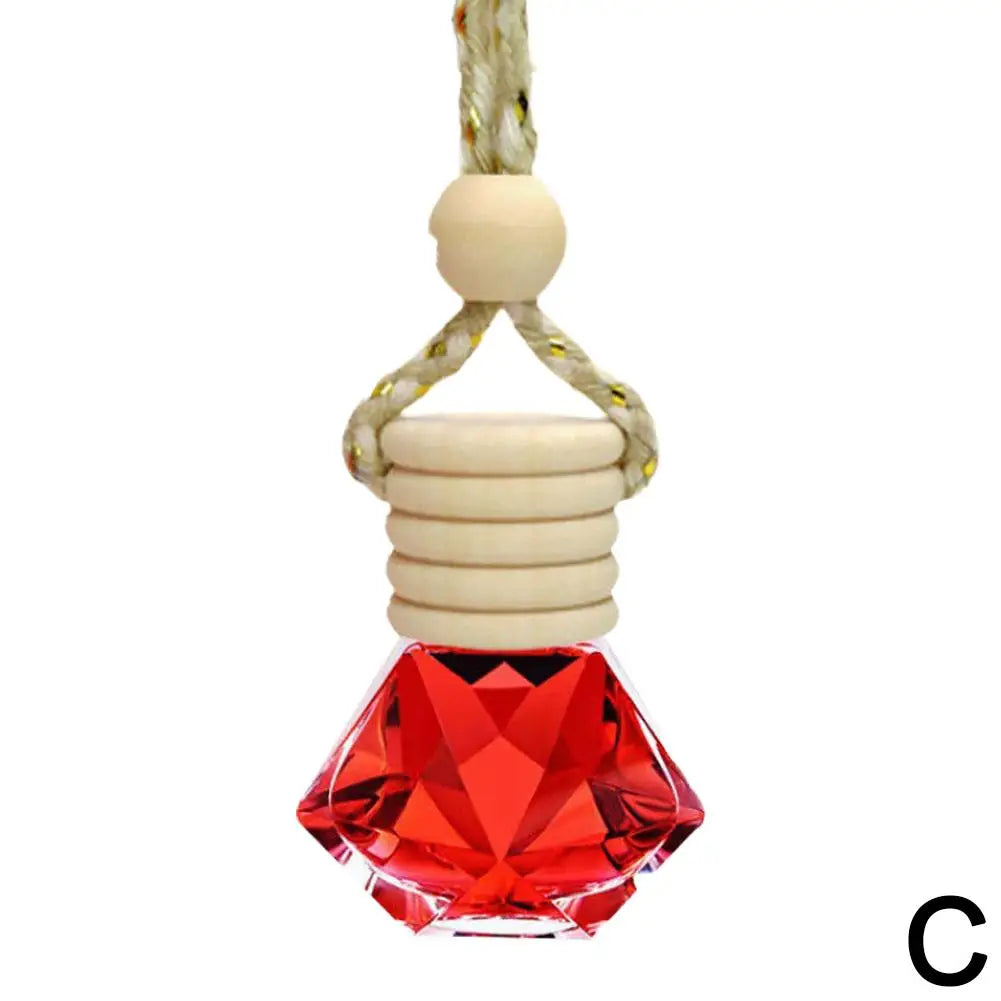 2026 Perfume Bottle Car Hanging Perfume Long-Term Car Air Freshener Perfume Diffuser Automotive Decoration Keep Charming & Fresh