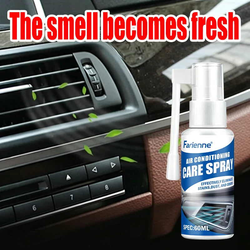 Farienne Car Air Conditioner Cleaner Spray, Remove Odor Dust Mold, Summer AC Vent Foam Cleaning Deodorizer For Auto