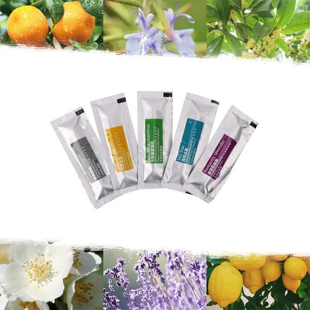 5pcs Car Air Freshener Tablet Air Vent Clip Replace Aroma Cotton Pads Perfume Fragrance Car Auto Purifier Supplement Accessories
