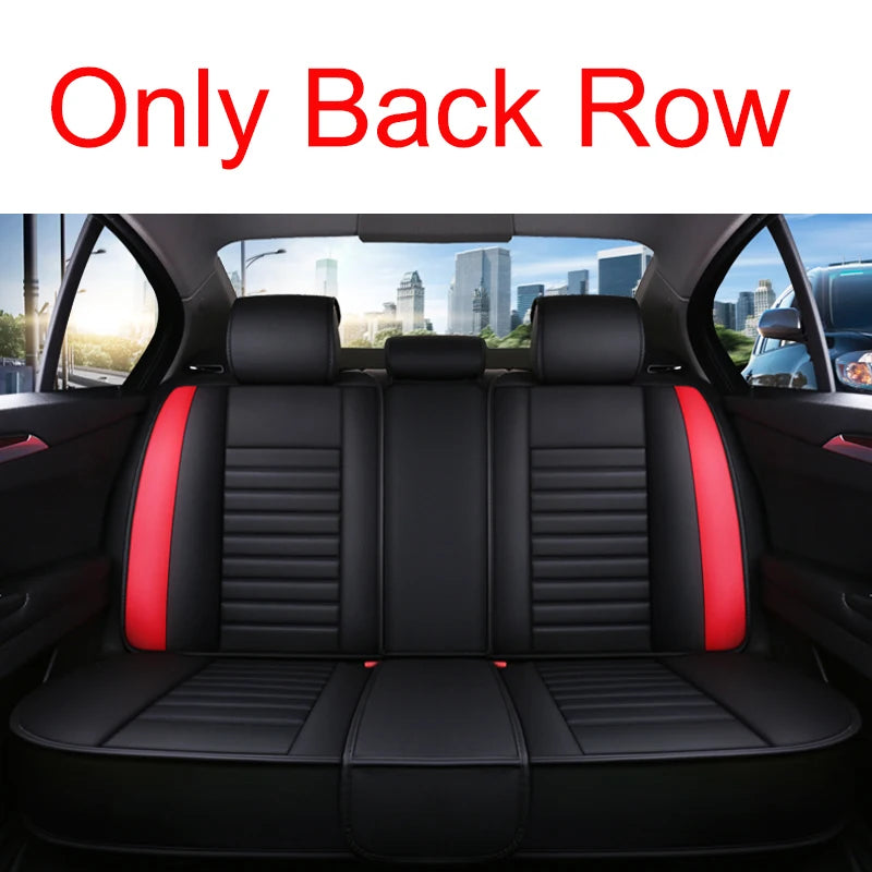 Full Coverage Universal Style Pu Leather Car Seat Covers for VW Passat B6 B7 B8 Seat Arona LEON Skoda Superb 3 2 Car Accessories