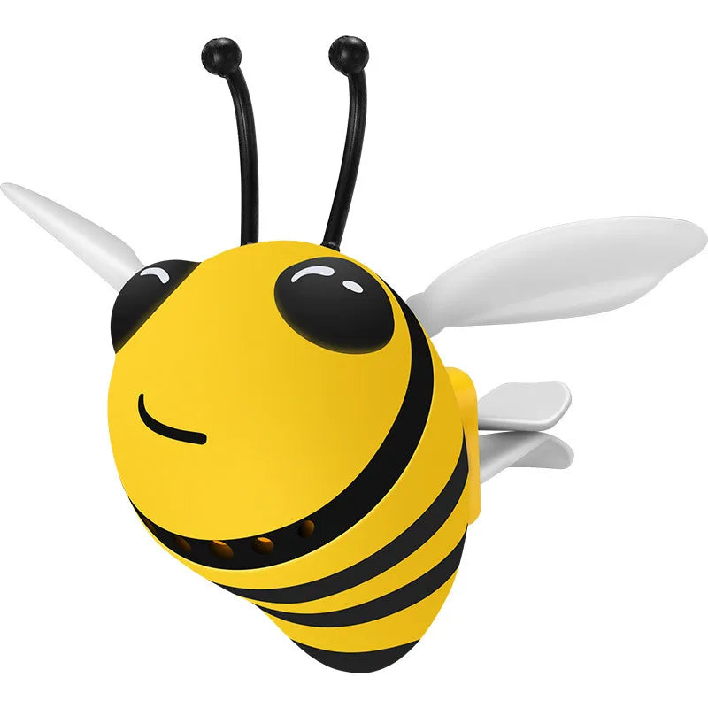Cute Bee Aromatherapy Car Air Outlet Decoration Perfume Clip Air Freshener Purifier Diffuser Perfume Refill Auto Accessories