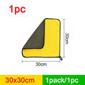 SEAMETAL Microfiber Car Wash Towel Ultra-Soft Scratch-Free Car Cleaning Towel Double-Side 400GSM Drying Cloth High Absorbency