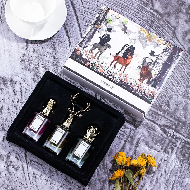 Fresh Natural Perfume Man Woman Gift Box Set Lasting Cologne Scent New Brand Parfum For Women Men Charming Perfumes Hombres