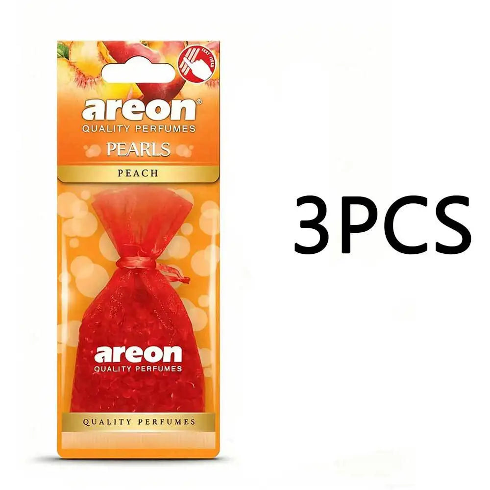 3PCS Car Air Freshener Pearls Hanging Decor, Quality Apple Cinnamon Perfume for Home Office Closet