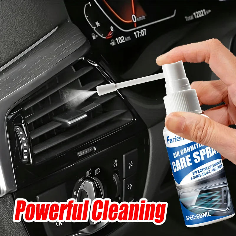 Farienne Car Air Conditioner Cleaner Spray, Remove Odor Dust Mold, Summer AC Vent Foam Cleaning Deodorizer For Auto