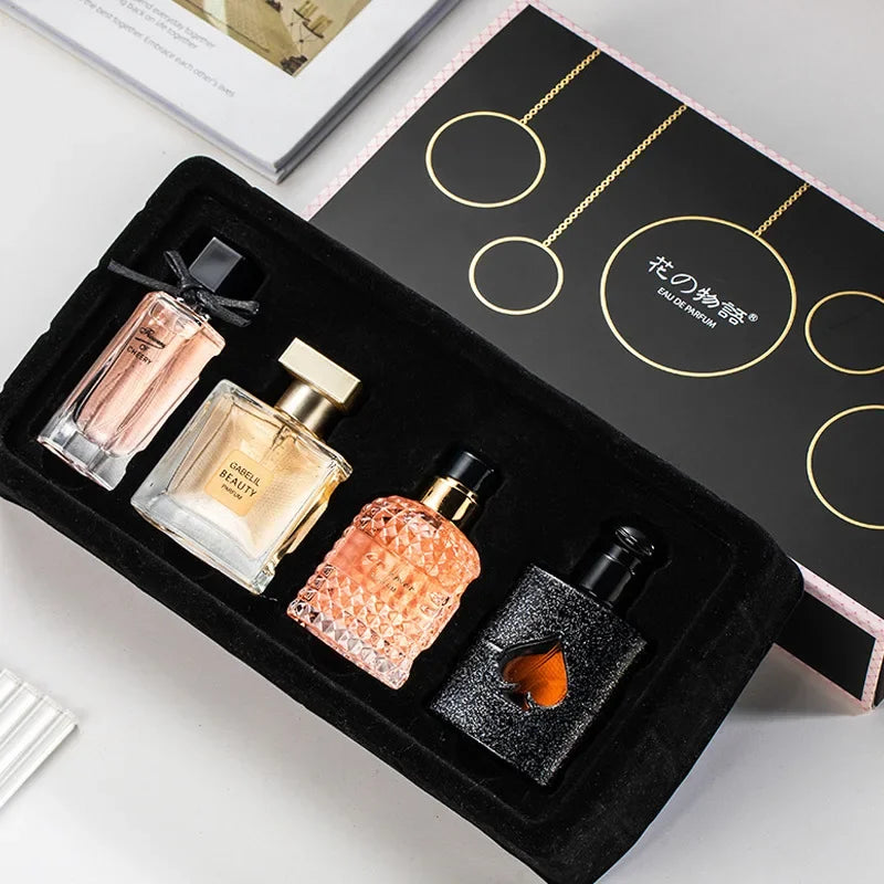 Fresh Natural Perfume Man Woman Gift Box Set Lasting Cologne Scent New Brand Parfum For Women Men Charming Perfumes Hombres