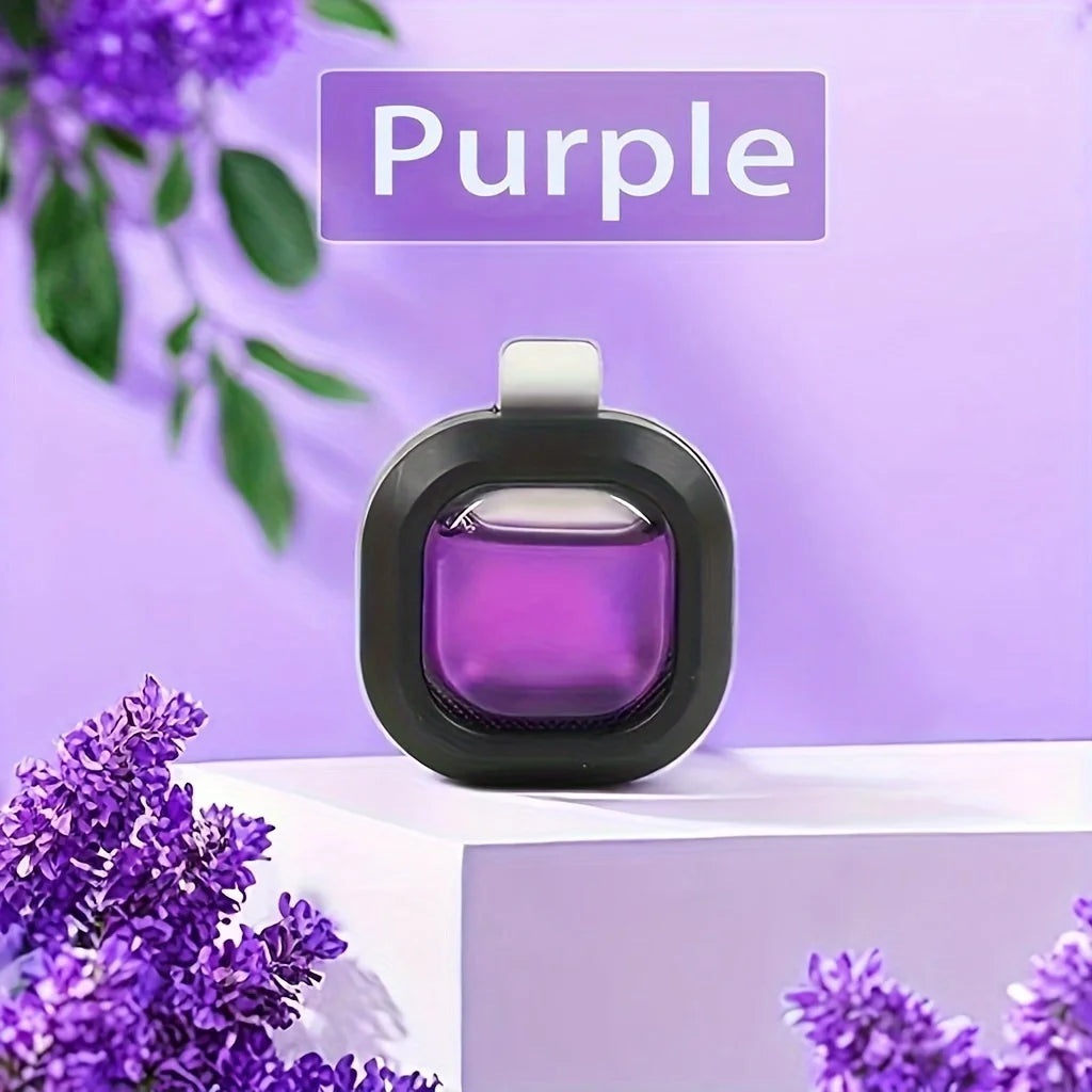 Long-lasting car aroma air freshener ventilation clip - essential oil fragrance deodorant, 0.14 ounces per bottle, alcohol-free