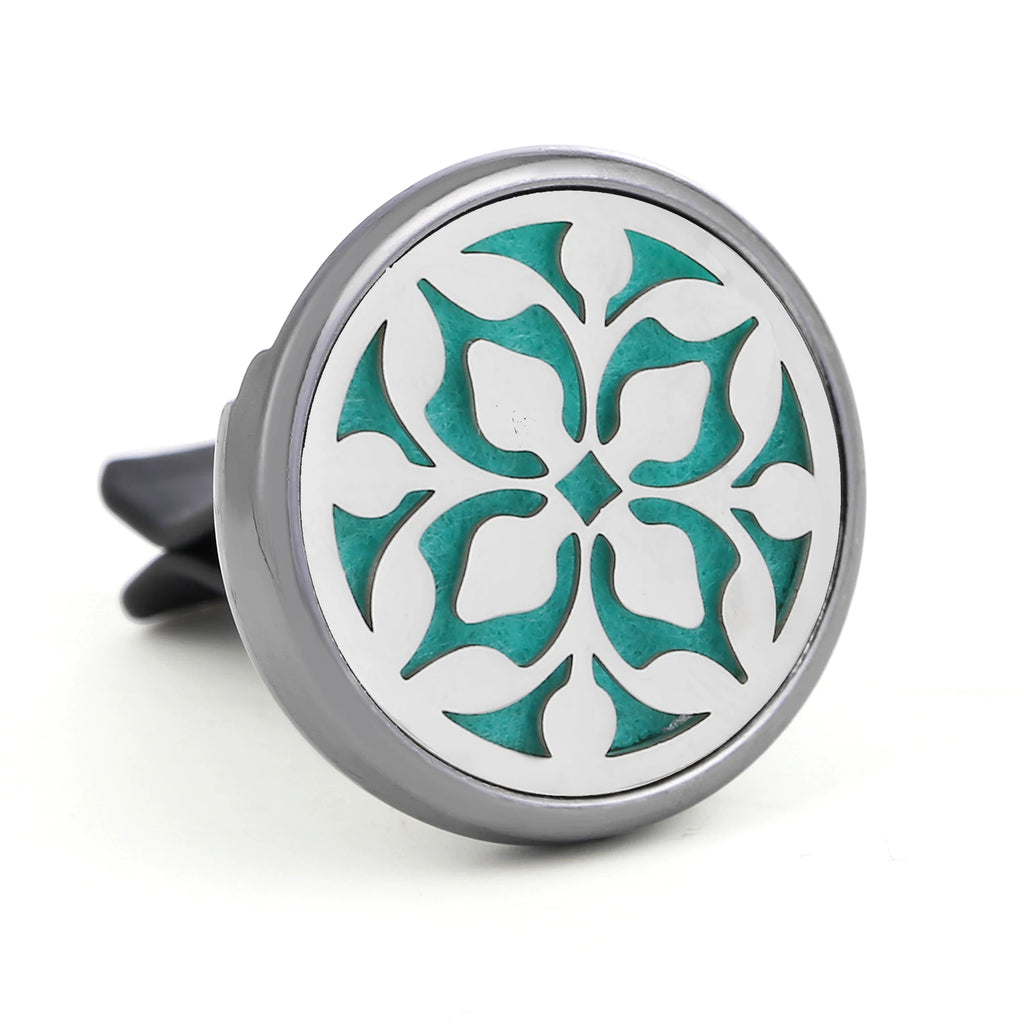 1pc Refillable Car Air Freshener Perfume Diffuser Clip, Auto Air Vent Car Interior Accessories, Car Aromatherapy Diffuser