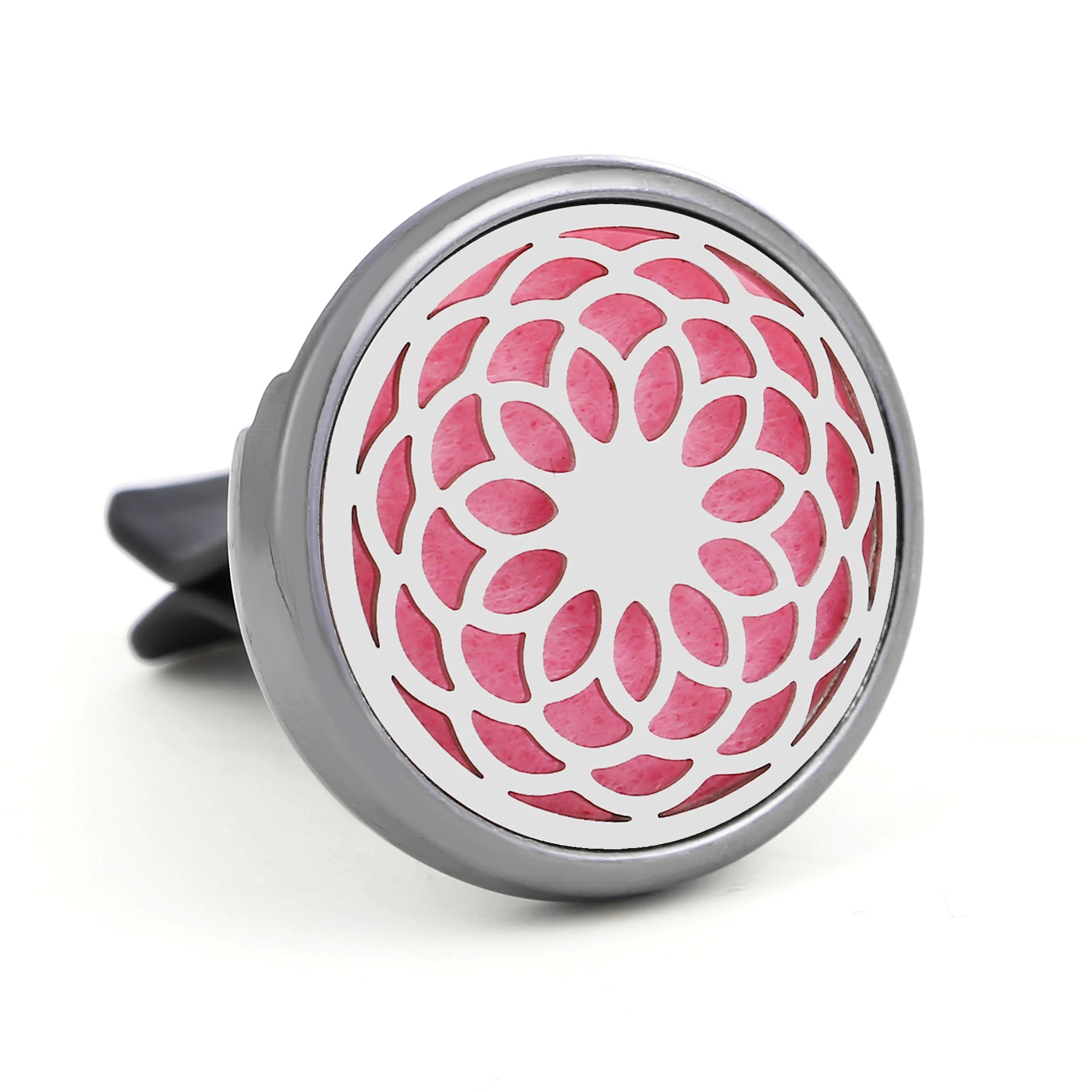 1pc Refillable Car Air Freshener Perfume Diffuser Clip, Auto Air Vent Car Interior Accessories, Car Aromatherapy Diffuser