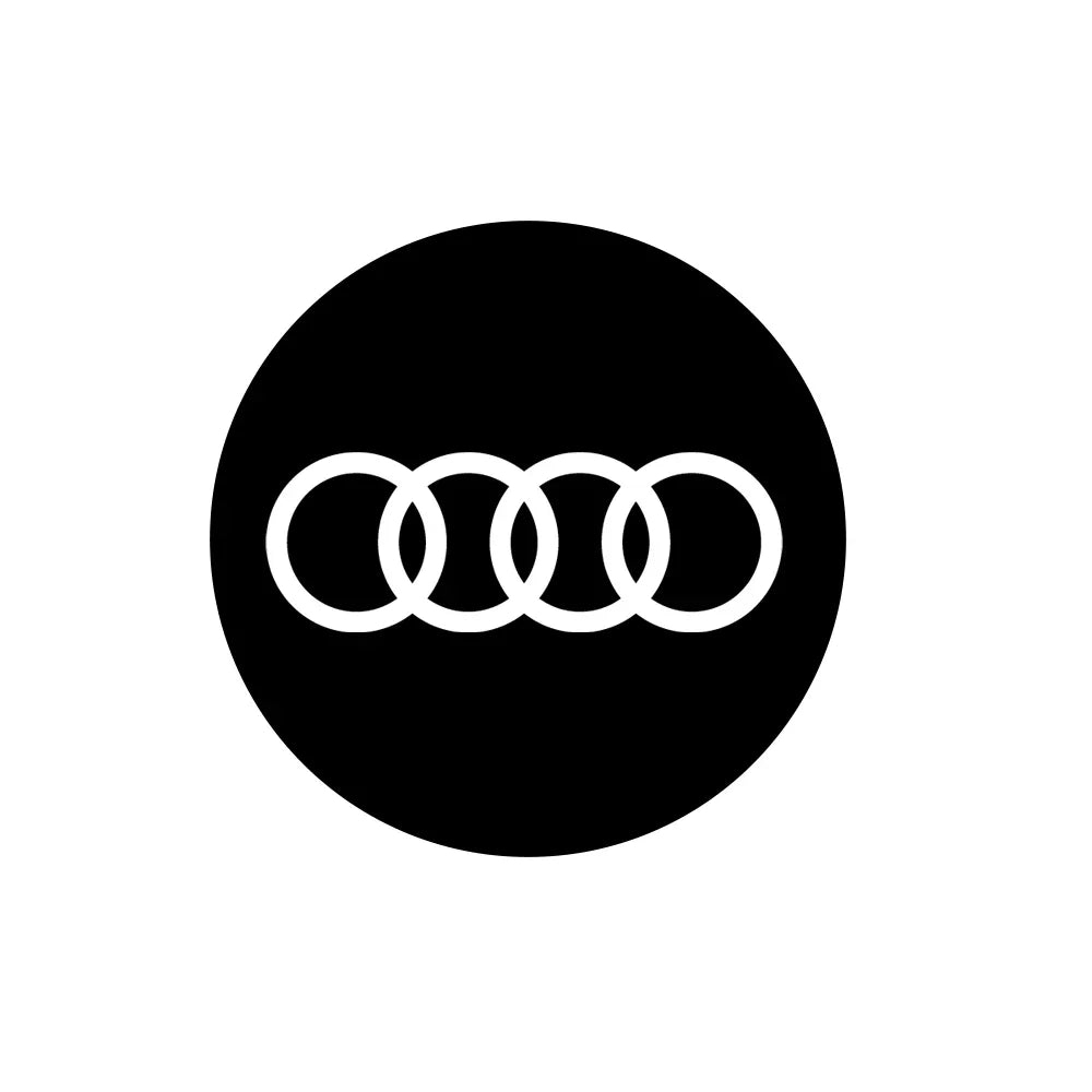 2Pcs HD Car Door Projector Laser Lamp Car Door Welcome Light For Audi Sline Q3 A5 A7 A3 Q5 Q7 A4L RS Quattro S3 S4 S6 S5 S7 S8
