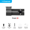70mai Dash Cam M310 Plus 2K English Voice Control 1440P WDR Night Vision 24H Parking Surveillance 70mai M310 2K Car DVR Wi-Fi 6