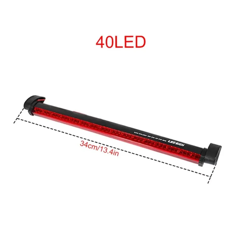 TRD For LED Third Brake Light Strip High Parking Warning Truck Universal Rear Parking Signal Light 12V Red