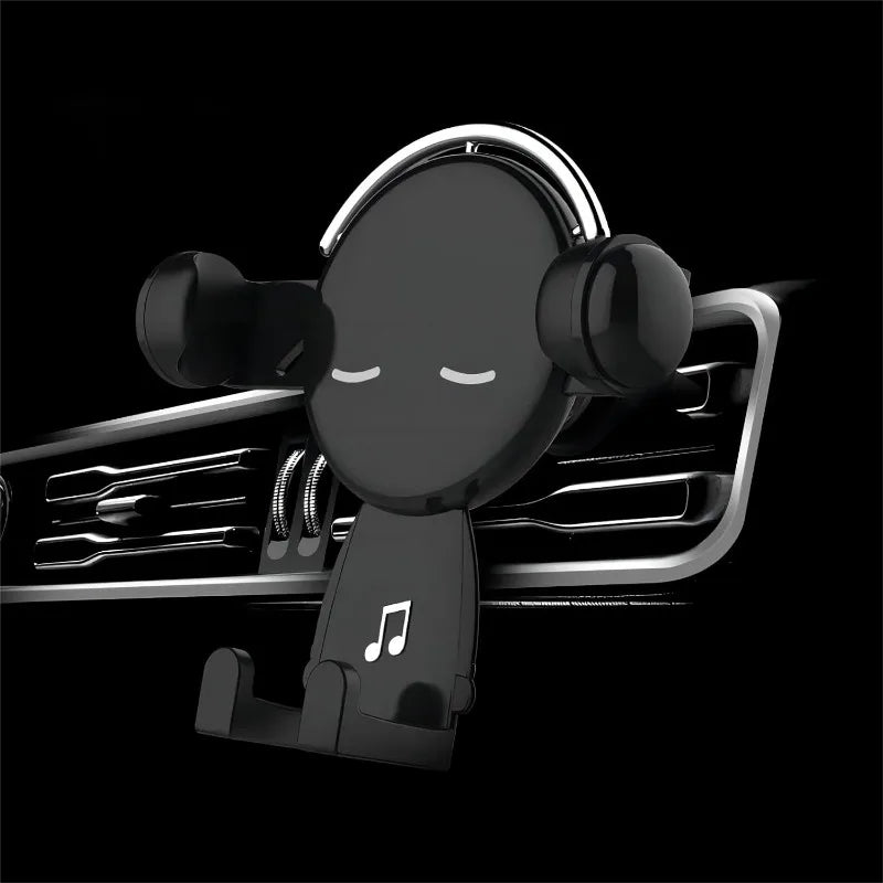 Car Phone Mount Multifunctional Vent Navigation Mount Universal Car Mount Gravity Car Phone Holder for IPhone Xiaomi Samsung