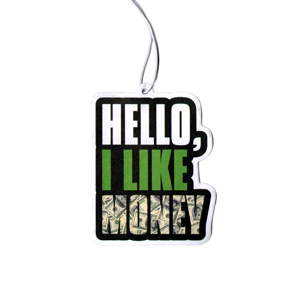 Car Air Freshener Dollars Hanging Rearview Mirror Perfume Flavoring Money Pattern Solid Paper Aromatherapy Pendant JDM Accessory
