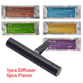 5pcs Car Air Freshener Tablet Air Vent Clip Replace Aroma Cotton Pads Perfume Fragrance Car Auto Purifier Supplement Accessories