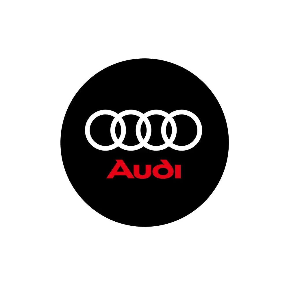 2Pcs HD Car Door Projector Laser Lamp Car Door Welcome Light For Audi Sline Q3 A5 A7 A3 Q5 Q7 A4L RS Quattro S3 S4 S6 S5 S7 S8