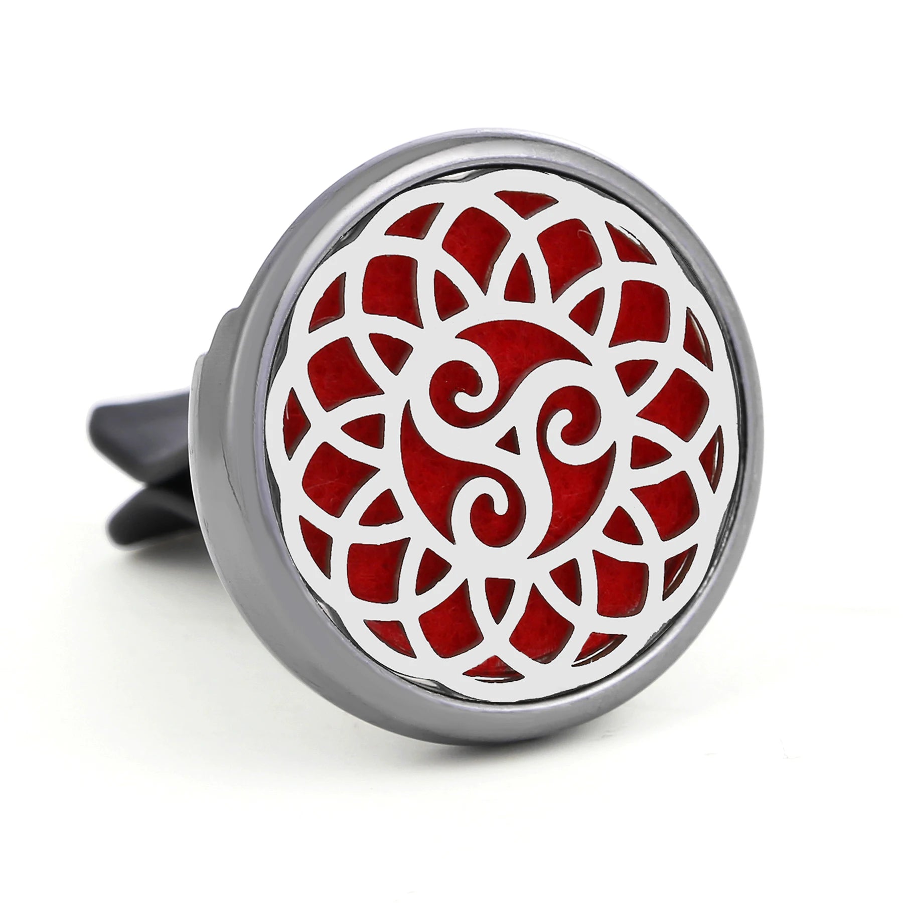 1pc Refillable Car Air Freshener Perfume Diffuser Clip, Auto Air Vent Car Interior Accessories, Car Aromatherapy Diffuser