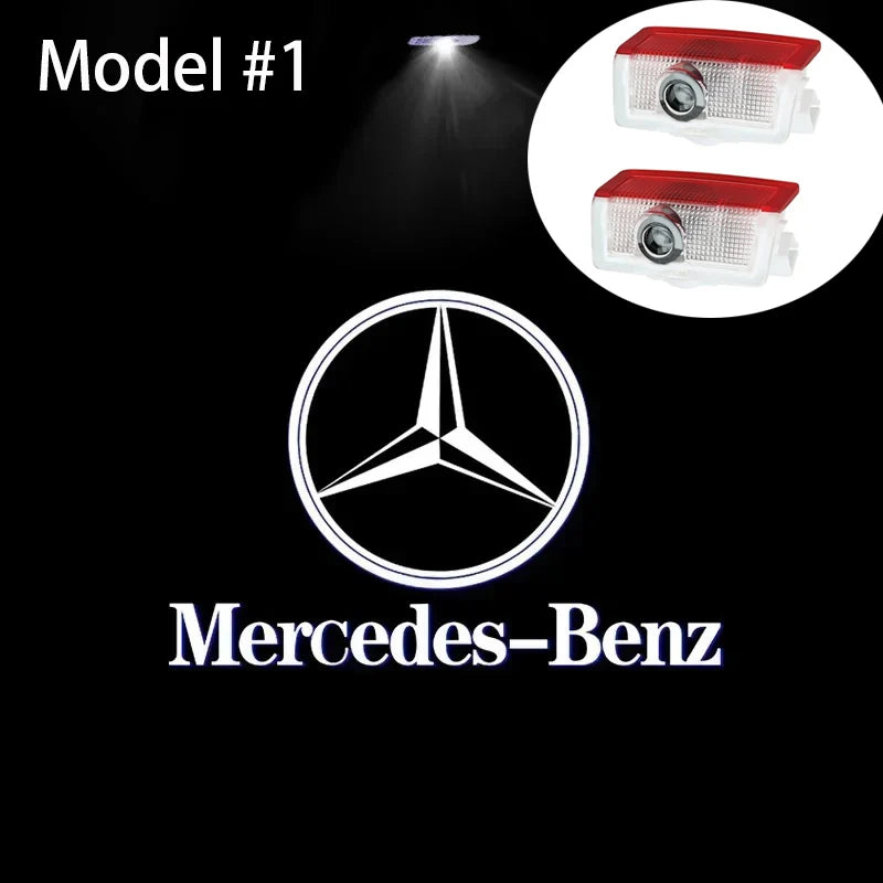 For Mercedes Benz X166 H247 X156 X253 C253 X167 W464 W176 W177 W246 W205 W212 W213 W167 W166 LED Car Door Welcome Warning Light