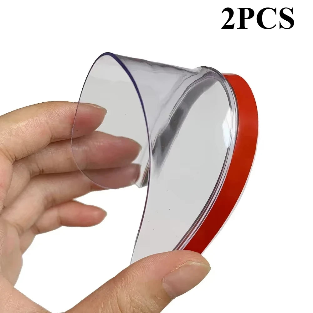 2/4PCS Car Rearview Mirror Rain Eyebrow Carbon Fiber Sun Shade Cover Rain Mirror Protector Clear Vision Tool for Car Accessories