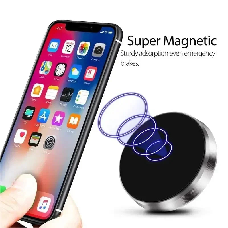 Universal Magnetic Car Phone Holder Dashboard Wall Mount Stand Bracket For iPhone Xiaomi Huawei Samsung Mobile Cell Phone