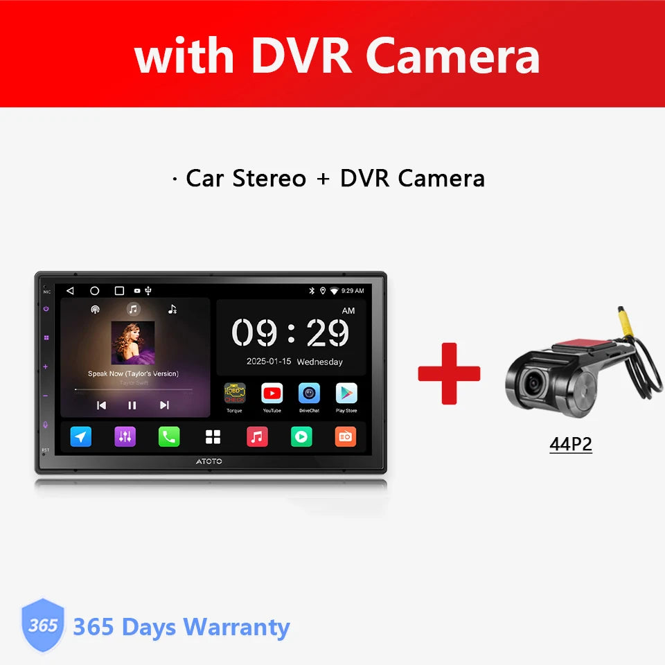 ATOTO 7 inch 2Din Android Car Multimedia Player Carplay Screen Android Auto Bluetooth Radio Double 2 Din Car Stereo A5L A5 Lite