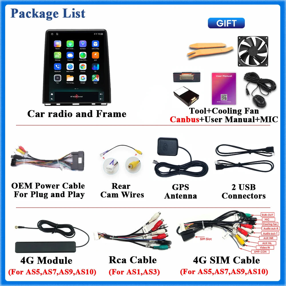 For Renault Clio5 CLIO 5 2019 - 2021 Car Radio Carplay Navigation GPS Stereo Android Auto Screen Bluetooth Multimedia Player 5G