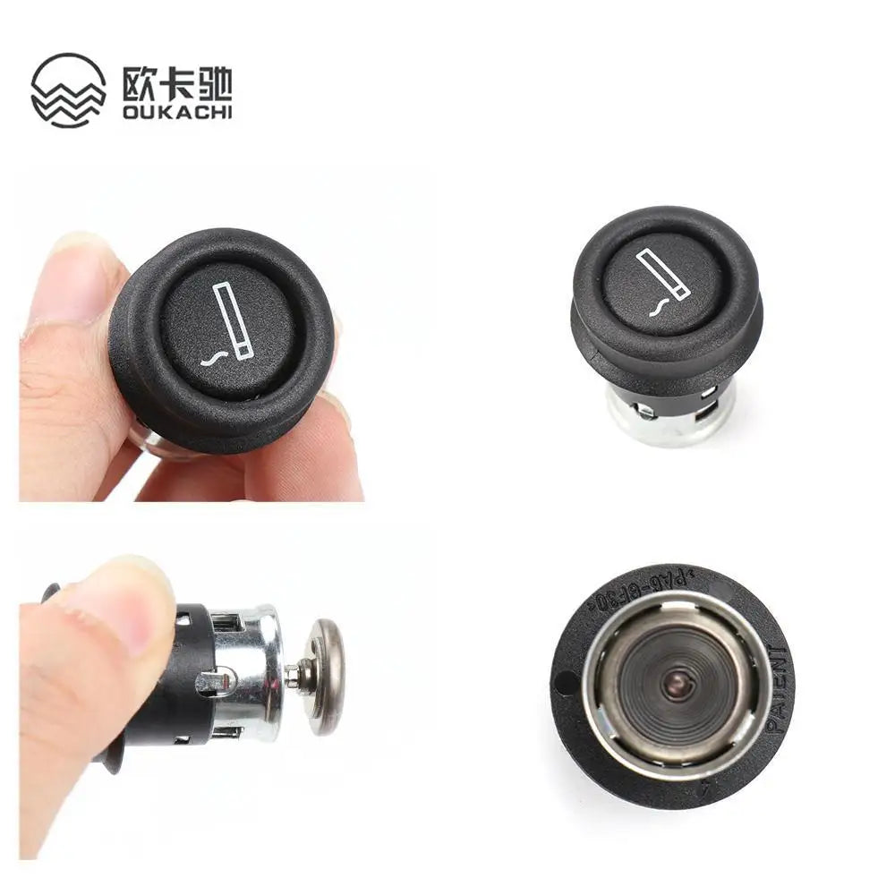 Interior Universal Wide Application Cigar Element Socket Front Cigarette Lighter Car Cigarette Lighter For BMW Car Accessory