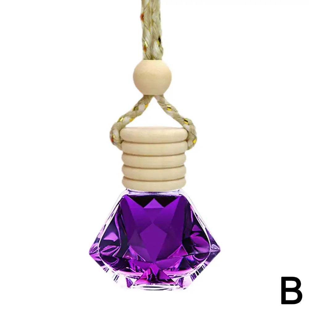 2026 Perfume Bottle Car Hanging Perfume Long-Term Car Air Freshener Perfume Diffuser Automotive Decoration Keep Charming & Fresh