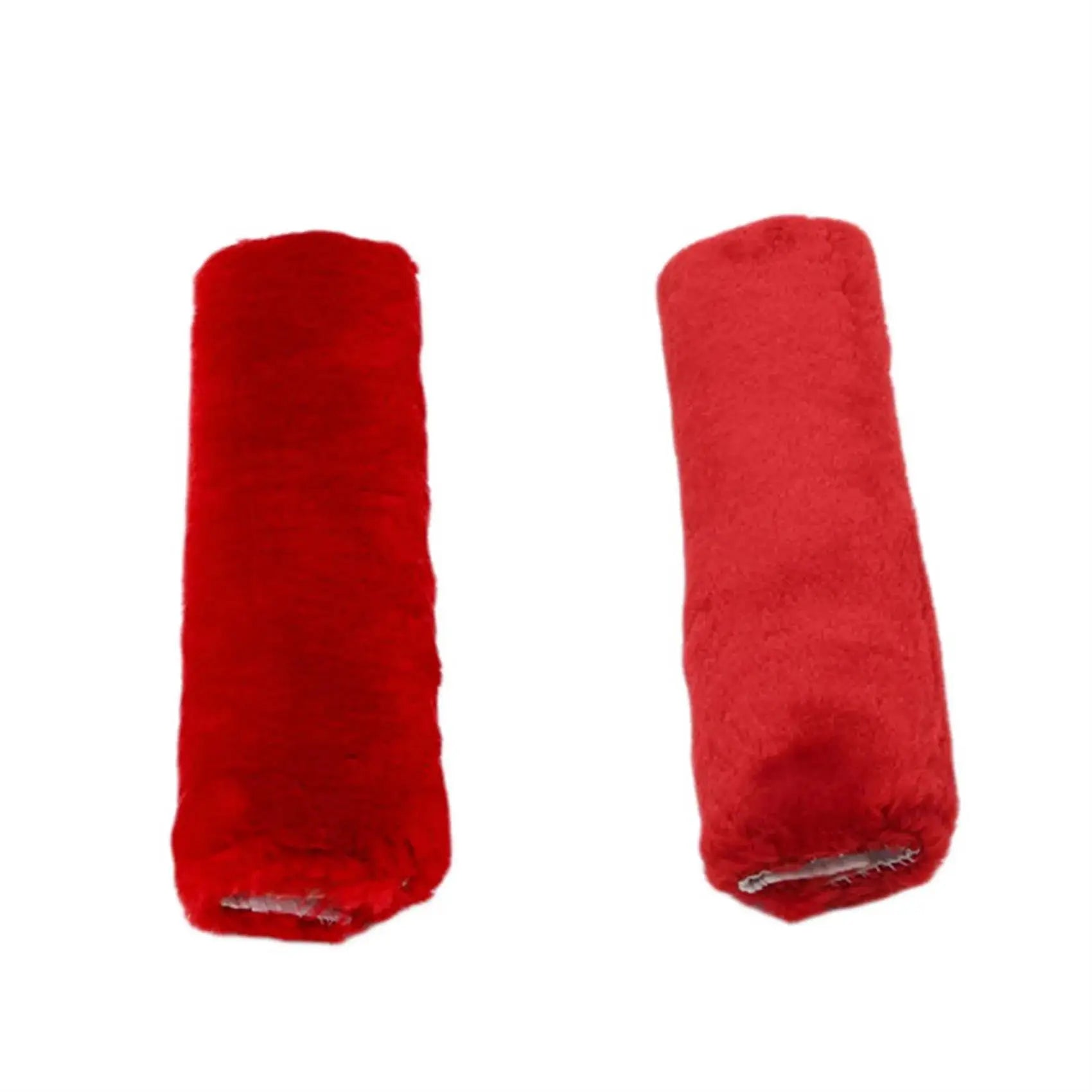 2pcs Soft Car Seatbelt Cover Sheepskin Seat Belt Pillow Pad Seat belt Safety Strap Cover Shoulder Pads For Bag Car Accessories