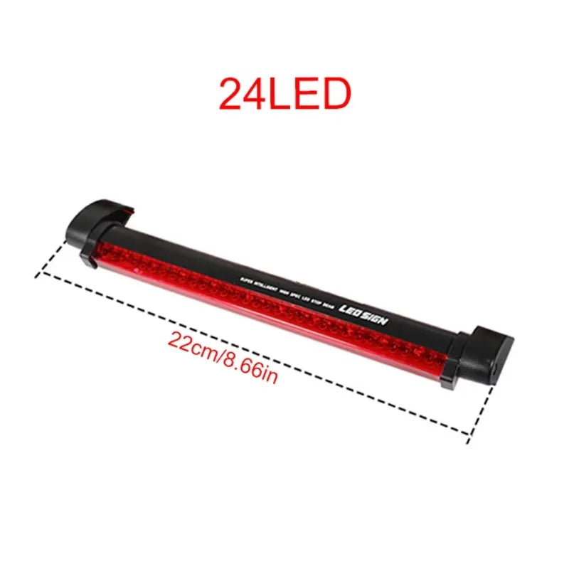 TRD For LED Third Brake Light Strip High Parking Warning Truck Universal Rear Parking Signal Light 12V Red